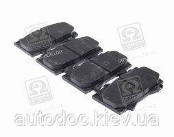 Колодка гальм. диск. TOYOTA LAND CRUISER (_J7_), LAND CRUISER 100 (_J10_) передн. (вир-во TRW), арт.GDB3197
