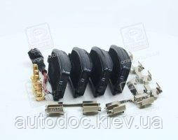 Колодка гальм. диск. VW T5 (7HM), T5 (7HB, 7HJ) задн. (вир-во TRW), арт.GDB1557, фото 1