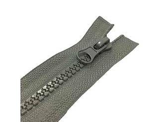 Блискавка трактор №5 розємна 80см S-225 сірий світлий ZIP ТМ Welltex BP
