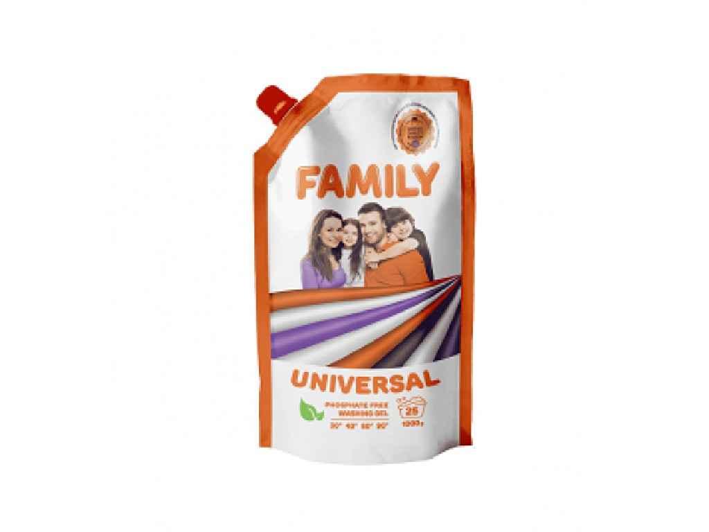 Гель для прання Універсальний 1л (DOYPACK) ТМ FAMILY BP