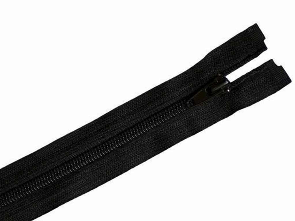Блискавка спіральна №4 нерозємна 18см чорний S-580 п/а ZIP ТМ Welltex BP
