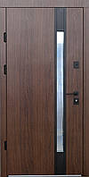 Входная дверь наружная Адель 60 металл-пленка PROOF SMART STREET 950 дуб темный 23 Бастион-БЦ