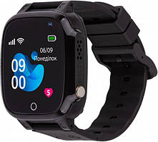 Smart Watch AmiGo GO008 MILKY GPS Wi-Fi Black UA UCRF