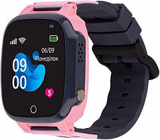 Smart Watch AmiGo GO008 MILKY GPS Wi-Fi Pink UA UCRF