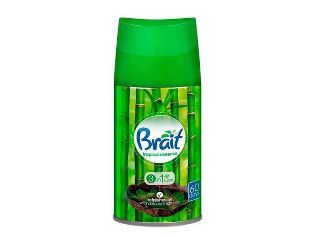 Змінний балон для автоматичного ароматизатора Tropical Essence 250мл ТМ Brait BP