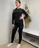 Жіноча термобілизна коламбія мікродайвінг на флісі чорна розмір м
