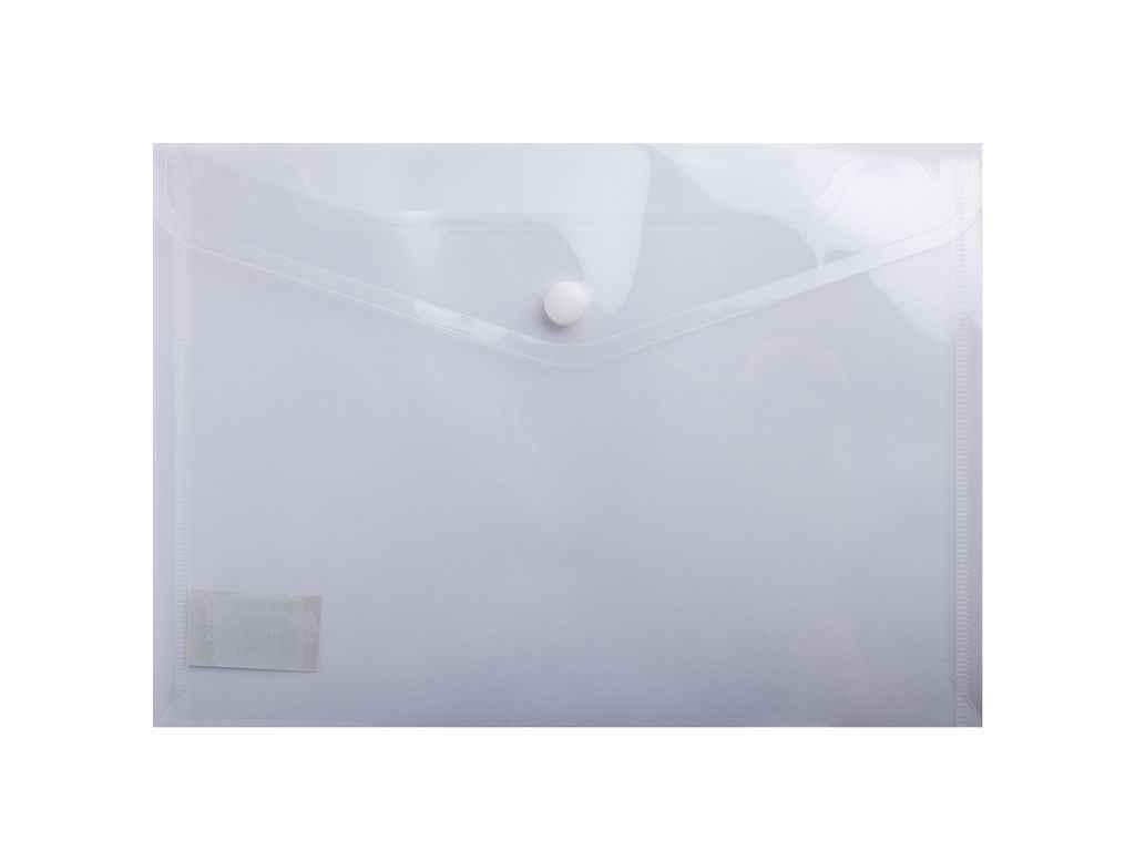 Папка-конверт, на кнопці, А5, прозора BM.3936-00 (6шт/уп) ТМ BUROMAX, фото 1