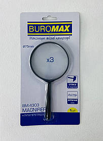 Лупа d 75 мм На планшеті BM4303 Buromax