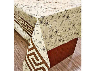 Клейонка силікон 1,37 * 30м 8106 O бежевий ТМ BONA DOMUS BP