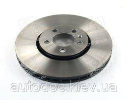 Диск гальмівний AUDI A3, SEAT TOLEDO, SKODA FABIA, OCTAVIA, VW передн., вент. (вир-во TRW), арт.DF4027