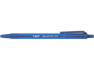 Ручка кулькова Round Stic Clic , синій 20шт bc926376 ТМ BIC BP