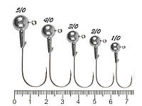Джиг-головка на крючке рыболовная 20г. 4/0 (3шт/уп.) ТМ GAMAKATSU BP