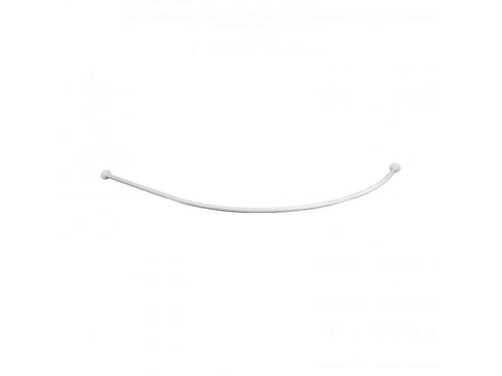 Карниз для душу дуговий 150x150 ø 27мм білий w1510 ТМ Probath BP, фото 1