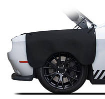 Універсальний сервісний чохол на крило авто від пошкоджень багаторазовий з надміцної еко шкіри чорний 1шт. Mammooth MMT CP10039