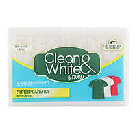 Мыло хозяйственное универсальное CleanWHITE белая Duru 120г ТМ DURU