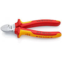 Кусачки боковые KNIPEX (книпекс) изолированные VDE, 160 мм (бокорезы)