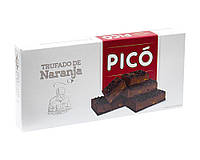 Туррон Pico шоколадный трюфель с апельсином Trufado De Naranja, 150 г (8412115012526)
