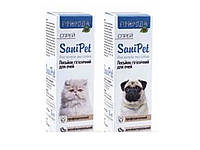 Лосьон для глаз SaniPet капли 15мл (для котов и собак) ТМ ПРИРОДА BP