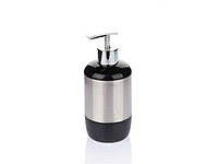 Дозатор для жидкого мыла в ванную/кухню 0,45, черный ТМ Prima Nova BP