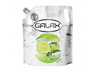 Рідке мило Антибактеріальне з екстрактом лайма, 1.5 кг (Doypack) ТМ Galax BP