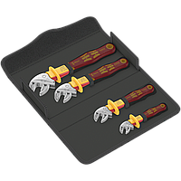 Набор рожковых ключей WERA 6004 VDE Joker XS, изолированные с автонастройкой 7-10мм, 4 шт.
