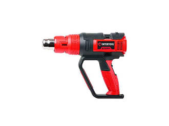 Фен технічний 2000Вт, 3 режими, плавне регулювання, 50°C - 600°C ТМ INTERTOOL BP