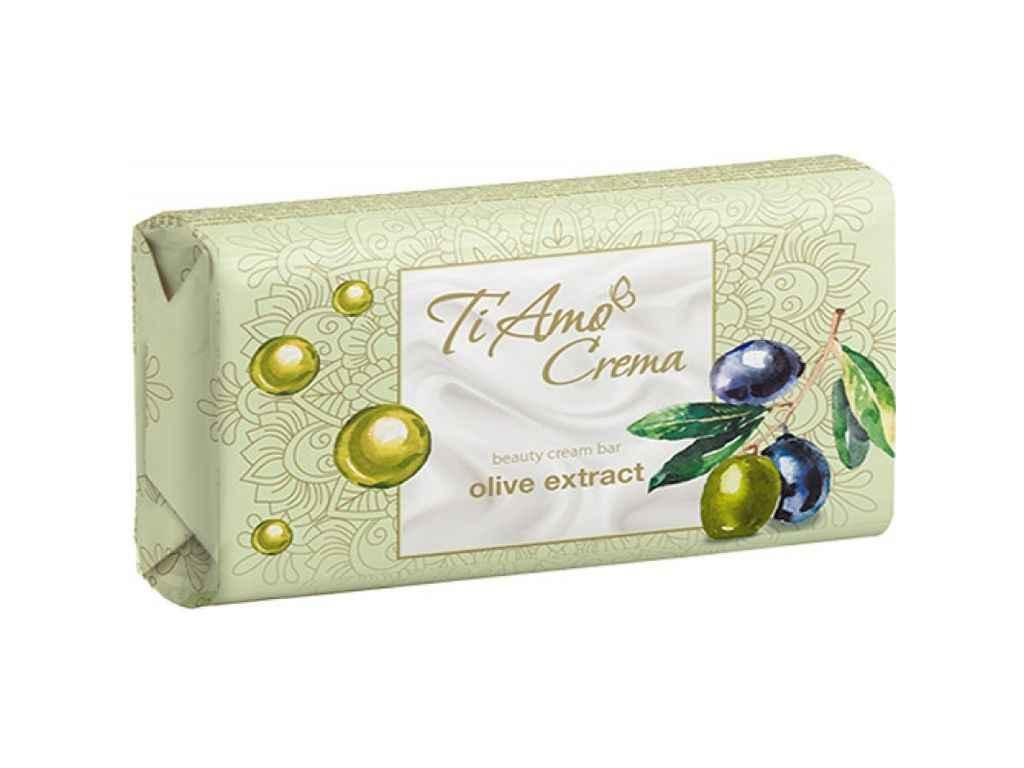 Мило туалетне З екстрактом оливки 125г 1шт ТМ Ti Amo Crema BP