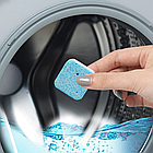 Таблетки для чищення пральних машин12 шт Washing machine cleaner №2 / Антибактеріальний засіб очищувач для пральних машин, фото 2