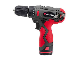 Дрель-шурупокрут акумуляторний 12В, 30Нм 1.3Аг DT-0310 ТМ INTERTOOL BP