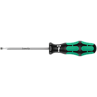 Отвертка плоская WERA 334 SK прямой шлиц 6 × 125 мм