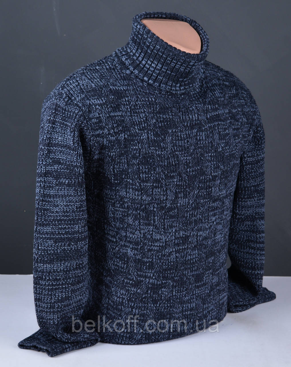 Мужской теплый свитер под горло Navas - фото 1 - id-p1524608579
