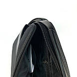 Чоловіча сумка через плече Dilasica 932-2 чорна, фото 7