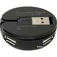 USB-хаб Defender Quadro Light Black
