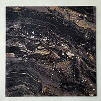 Плитка під чорний мармур глянець 60х60 Керамораніт, фото 3