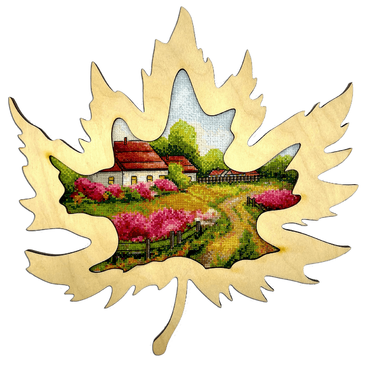 Набір для вишивання нитками Весняний мотив (16 х 20 см) Абрис Арт AH-164, фото 1