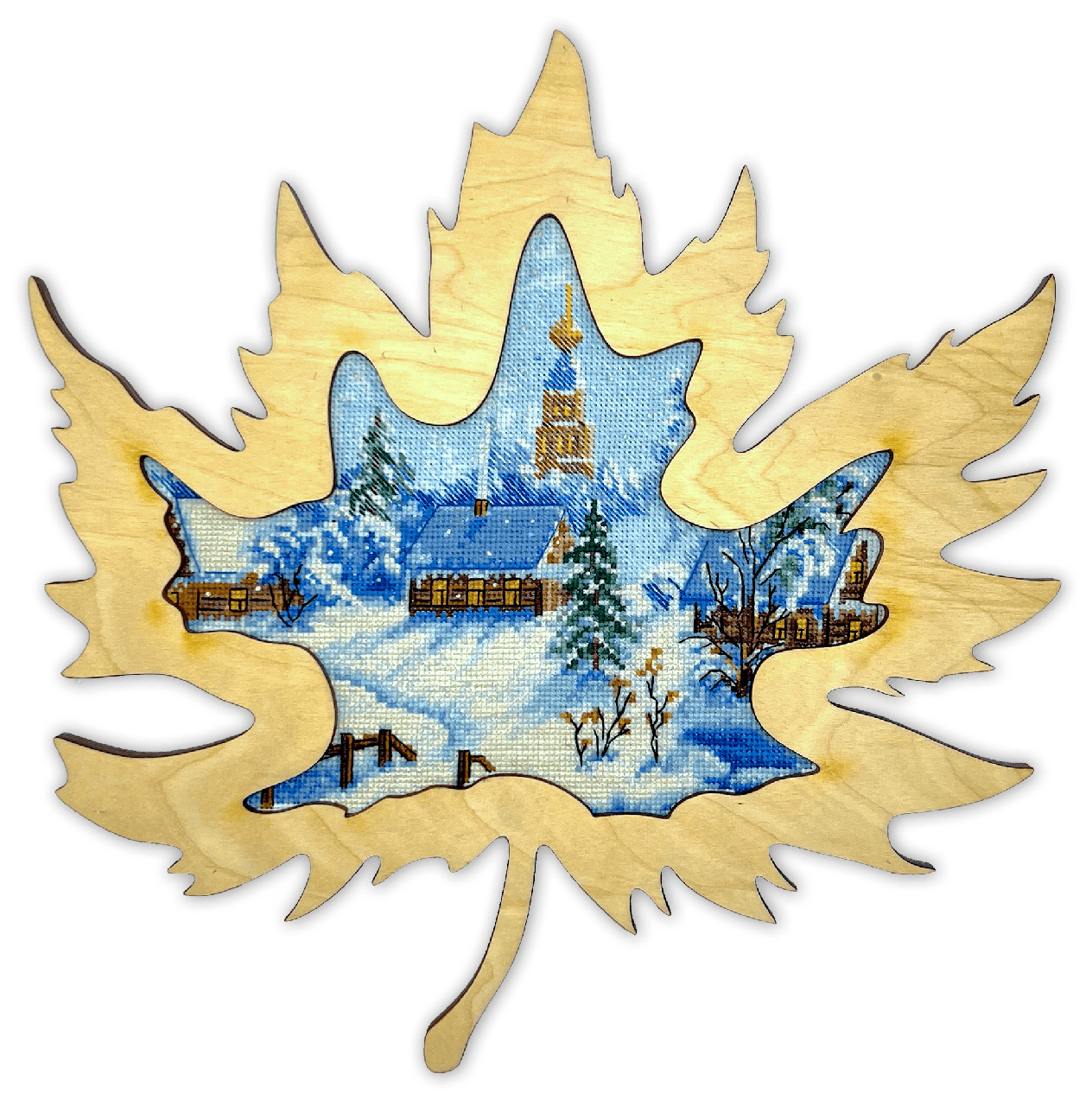 Набір для вишивання нитками Морозний настрій (16 х 20 см) Абрис Арт AH-162, фото 1