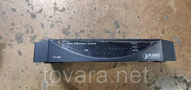 Коммутатор Planet SW-800 8-port № 222909, цена: 149 ₴, купить на