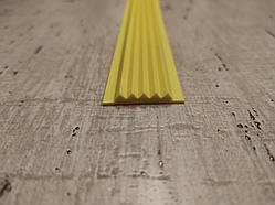 Гумова вставка в протиковзкі накладки 30х5 мм ( жовта )