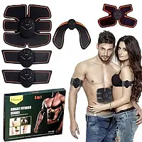 Миостимулятор 5 в 1 для мышц пресса, рук, ног, ягодиц и шеи Smart Fitness Trainer Beauty Электростимулятор