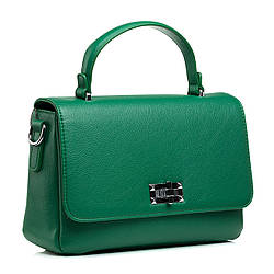 Сумка жіноча зелена класична Polina сумка