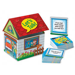 Набір навчальних карток "Давай поспілкуємось!" (английська мова, 50 шт) Lakeshore