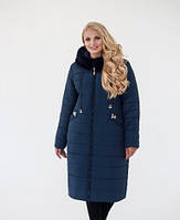 Женское зимнее пальто Элен больших размеров