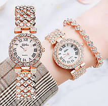 Жіночий годинник у комплекті з браслетом, фото 3