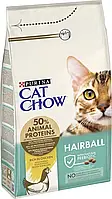 Purina Cat Chow Hairball Control Сухой корм для кошек Контроль вывода шерсти 15кг