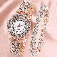 Женские часы в комплекте с браслетом