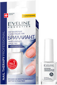 Лікувальний лак Eveline Nail Therapy Діамантовий блиск та міцність 12 мл (5907609329721)