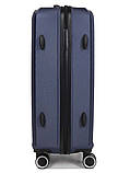 Набір валіз Франція (L M S-3шт) синій/Worldline 625, фото 9
