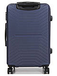 Набір валіз Франція (L M S-3шт) синій/Worldline 625, фото 8