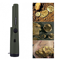 Пинпоинтер GP-Pointer ручной металлоискатель - целеуказатель влагостойкий для поиска монет + кобура Зеленый