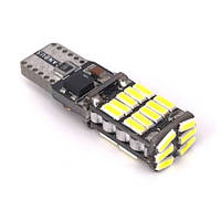 Лед лампы T10 W5W 26SMD 4014 Canbus Driver (Белый)